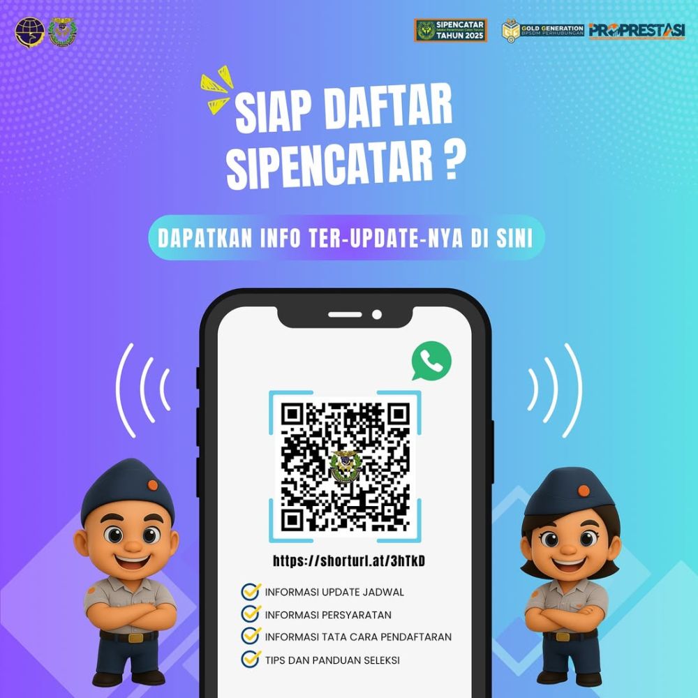 SIPENCATAR Kemenhub 2025 Dibuka dengan 791 Formasi