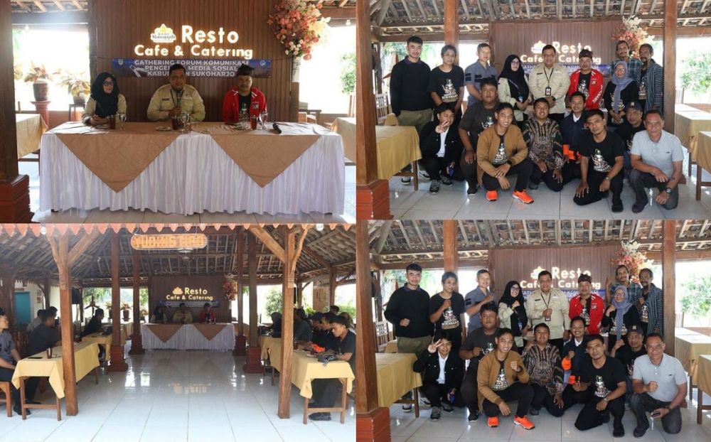 Ruang Digital Makin Guyub, Diskominfo Sukoharjo Gelar Gathering Pengelola Media Sosial se-Kabupaten Sukoharjo