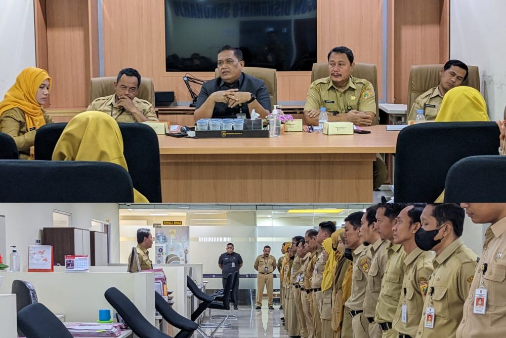 Apel Senin dan Rapat Staf Oktober Dinas Kominfo Kabupaten Sukoharjo