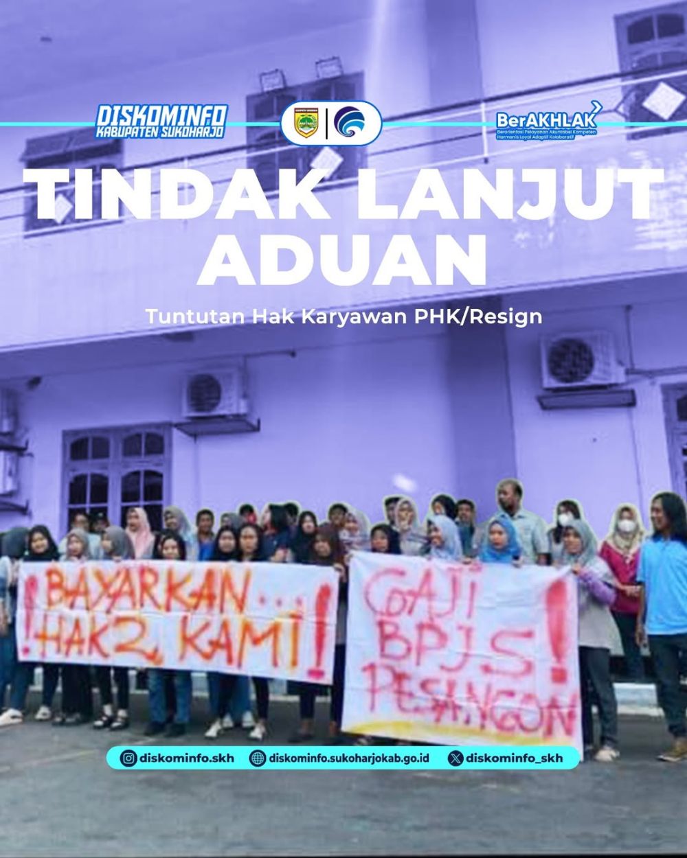 Penanganan Aduan Tuntutan Hak Karyawan Wirogunan Kartasura