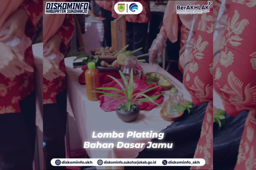 DWP Kabupaten Sukoharjo Meriahkan Sukoharjo Expo dengan Lomba Plating Bahan Dasar Jamu