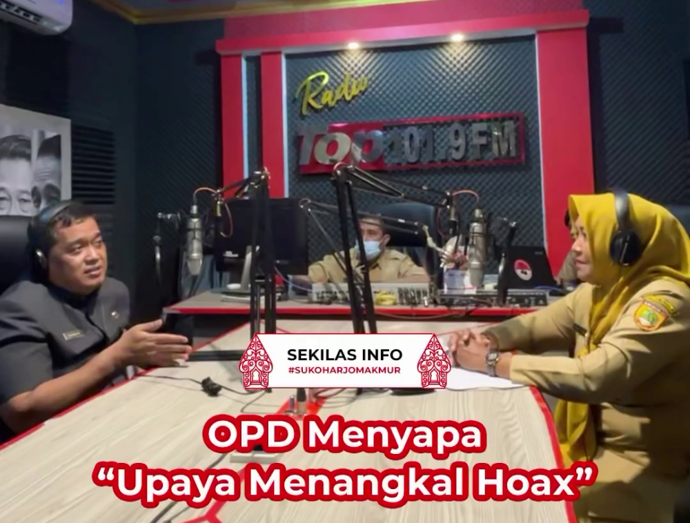 Simak Upaya Menangkal Hoax, OPD Menyapa bersama Diskominfo