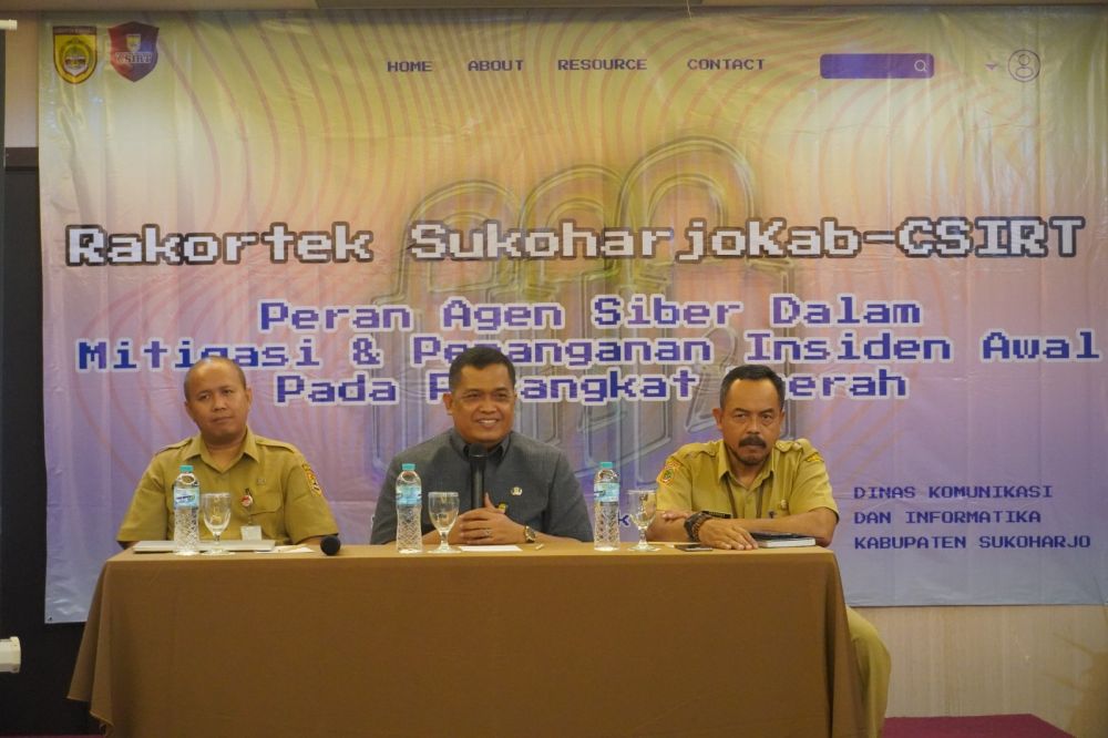 Diskominfo Sukoharjo Selenggarakan Koordinasi Teknis SukoharjoKab-CSIRT