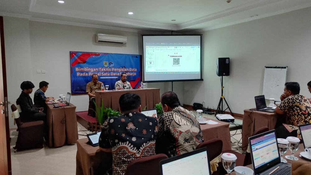 Bimtek Portal Satu Data Sukoharjo