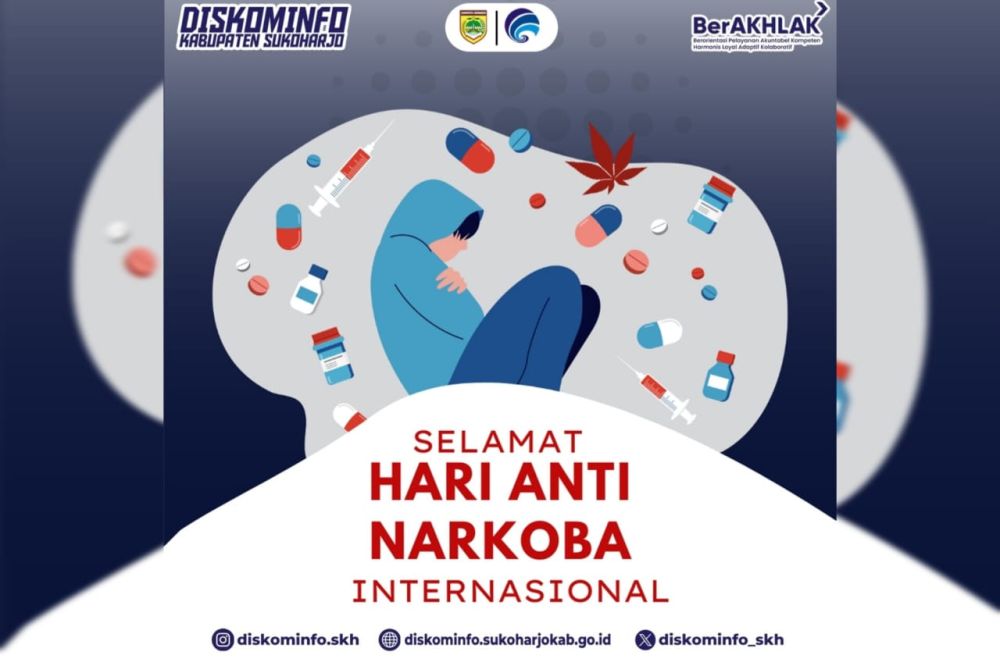 Hari Anti Narkotika Internasional 2024, Bersama Wujudkan Indonesia Bebas Narkoba