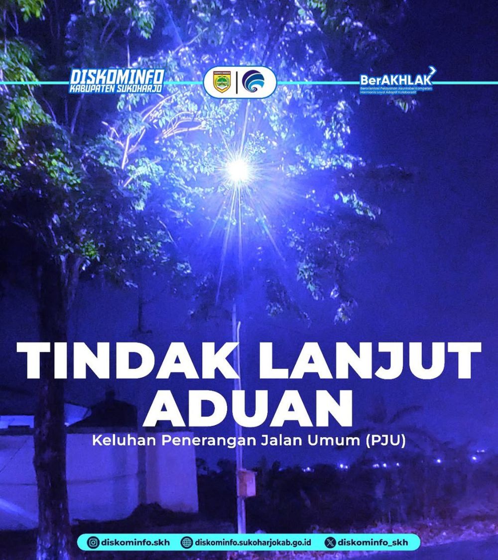 Aduan Lampu Mati dan Tertutup Daun di Plosorejo, Gentan, Bendosari Telah Ditindaklanjuti!