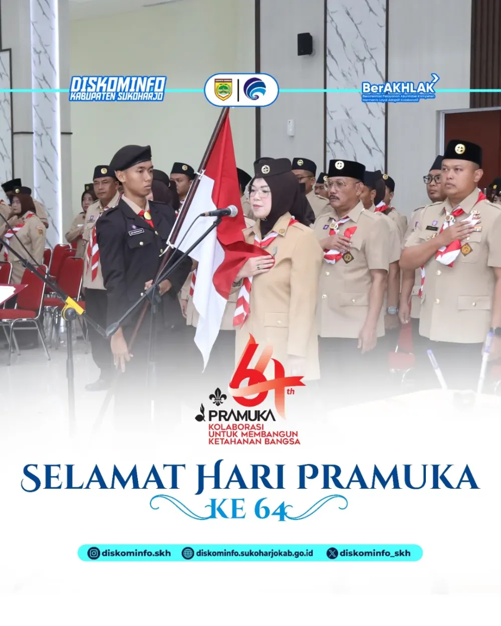 Hari Pramuka ke-64, Kolaborasi untuk Membangun Ketahanan Bangsa
