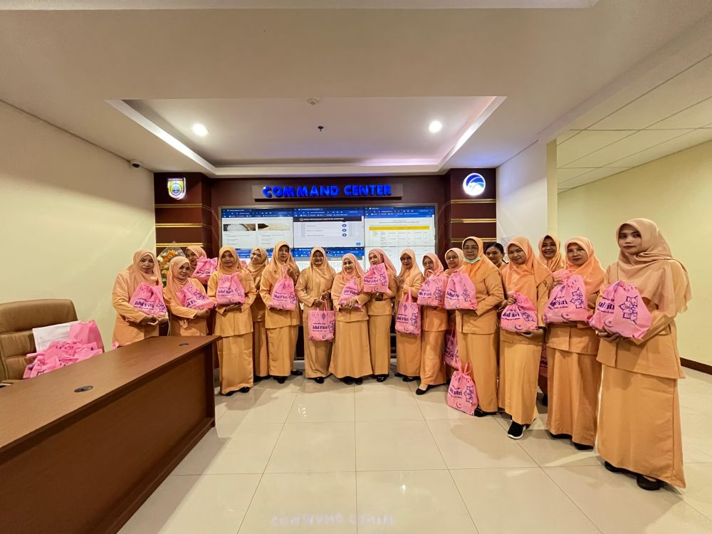 Dukung Ekonomi, DWP Diskominfo Sukoharjo Gelar Bazar Ramadhan 1446 H