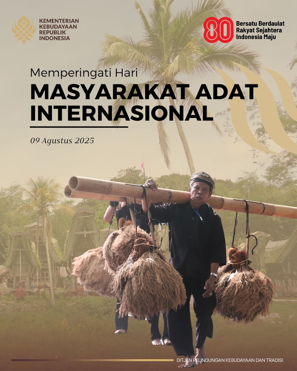Memperingati Hari Masyarakat Adat Internasional 2025