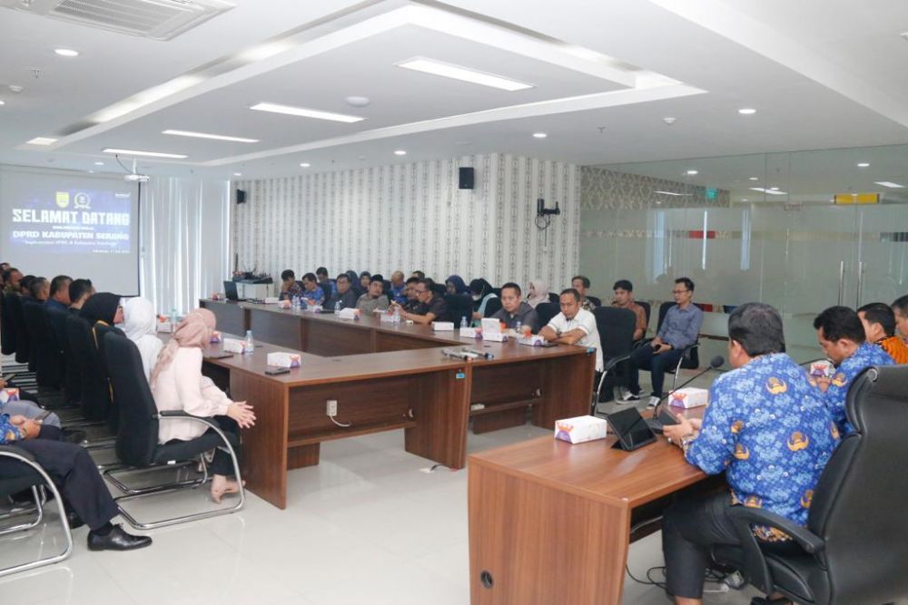 Diskominfo Sukoharjo Terima Diskusi Komparasi SPBE Kabupaten Serang