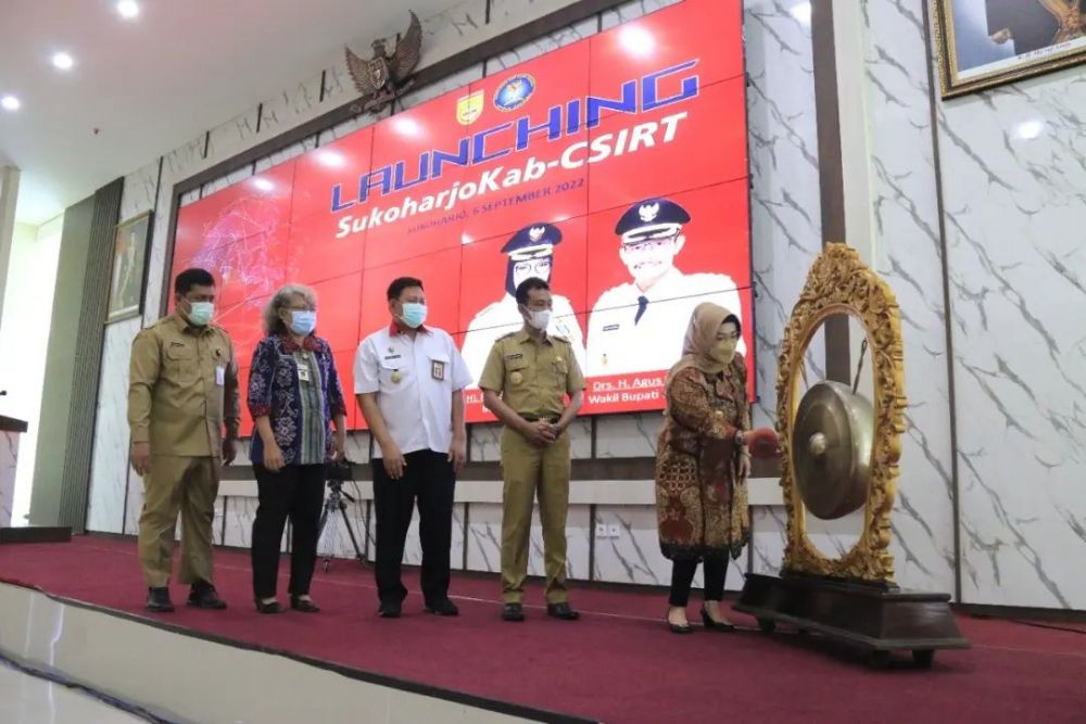 Launching SukoharjoKab-CISRT
