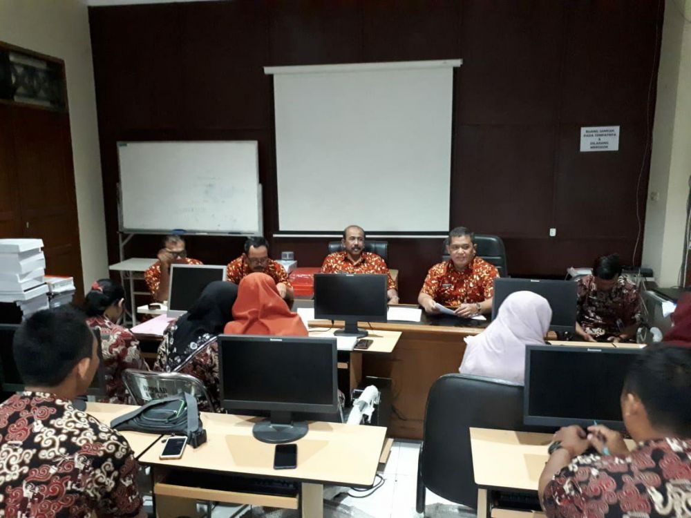 Dinas Komunikasi dan Informatika Kabupaten Sukoharjo Gelar Rapat Koordinasi Staff Perdana Tahun 2020