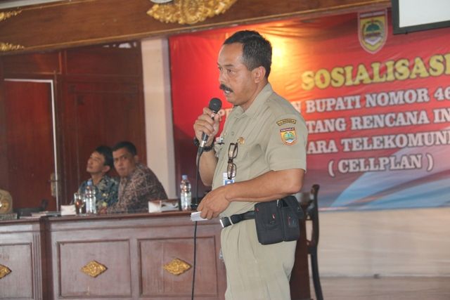 Pemkab Sukoharjo Gelar Sosialisasi Perbup Tentang Rencana Induk Menara Telekomunikasi Cell Plan