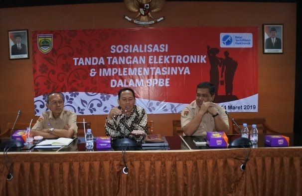 Pemkab Sukoharjo Sosialisasikan Tanda Tangan Elektronik