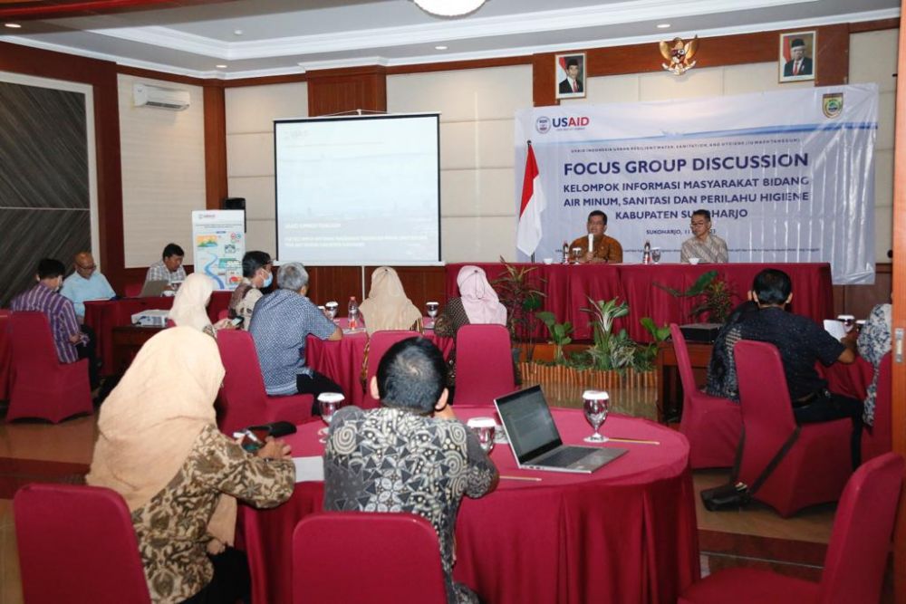 Forum Group Discussion KIM WASH Kabupaten Sukoharjo