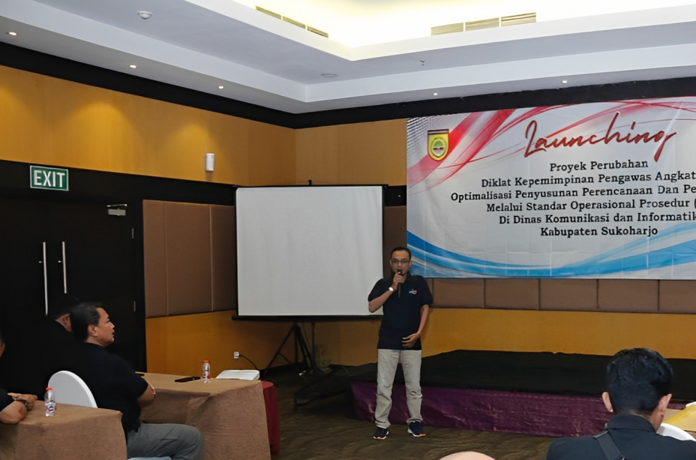 Launching SOP Penyusunan Perencanaan dan Penganggaran dalam rangka Aksi Perubahan dalam Diklat Pengawas Angkatan III Tahun 2023