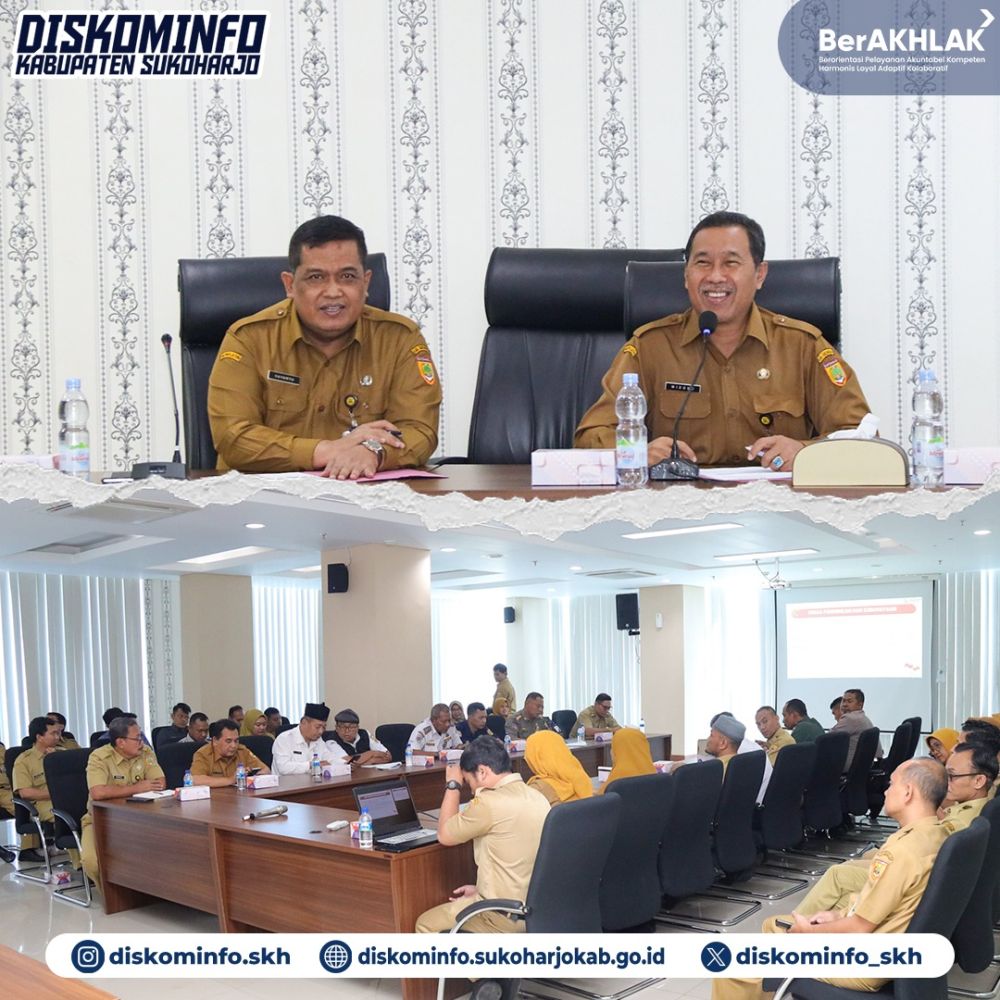 Dinas Kominfo Sukoharjo Gelar Rapat Koordinasi Pawai Pembangunan 2024