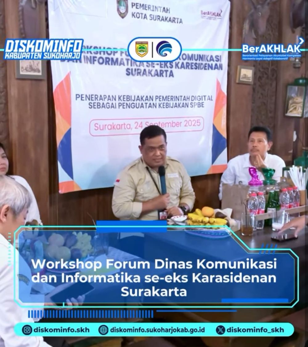 Kominfo se-Solo Raya Perkuat Sinergi Kebijakan Pemerintah Digital