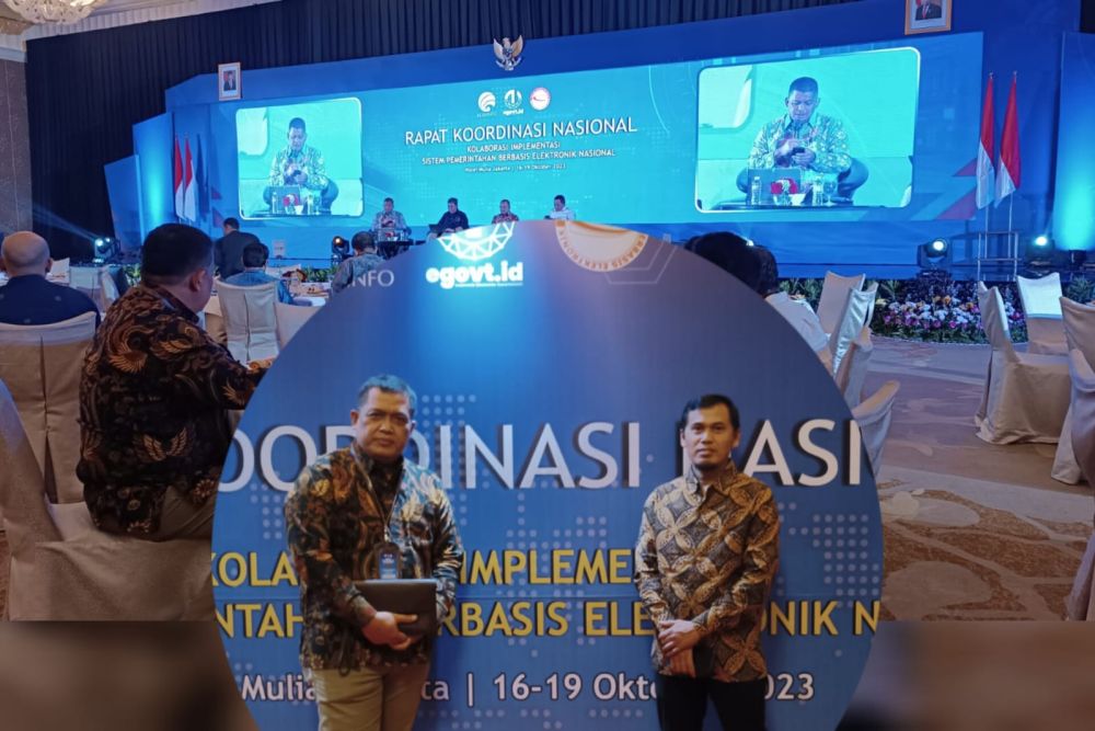 Rakornas Kolaborasi Implementasi Sistem Pemerintahan Berbasis Elektronik Nasional Tahun 2023