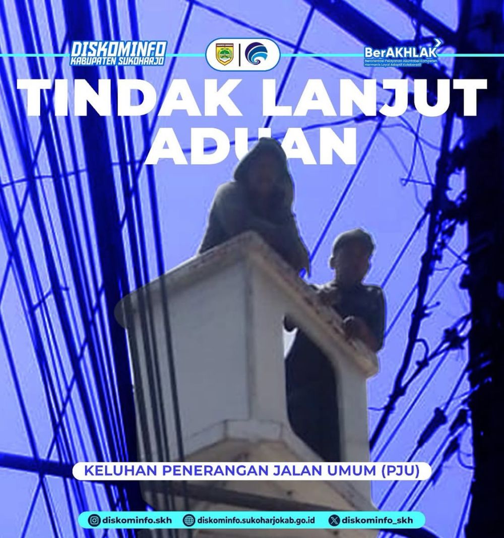 Aduan Lampu Mati di Jl. Mayor Achmadi Cangkol Mojolaban Telah Ditindaklanjuti!