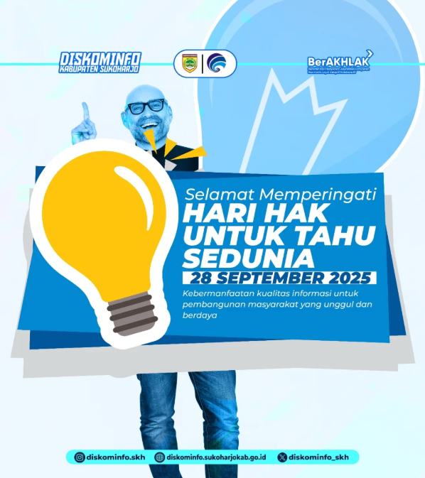 Diskominfo Sukoharjo Ajak Masyarakat Peringati Hari Hak untuk Tahu Sedunia