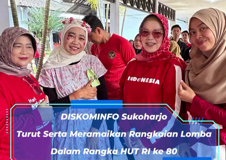 Lomba Antar OPD Sukoharjo dalam rangka HUT RI 80