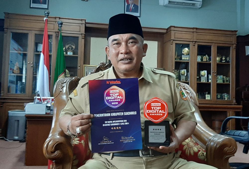 Sukoharjo Raih Top Digital Bintang Empat, Satu-Satunya di Indonesia