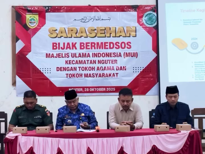 MUI Kecamatan Nguter Gelar Sarahsehan Bijak Bermedsos