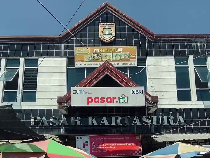 Pasar Kartasura, Pusat Ekonomi Rakyat yang Kembali Dikelola Pemkab Sukoharjo