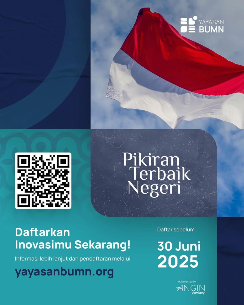 Peluang Wirausaha Sosial, Program “Pikiran Terbaik” Dibuka