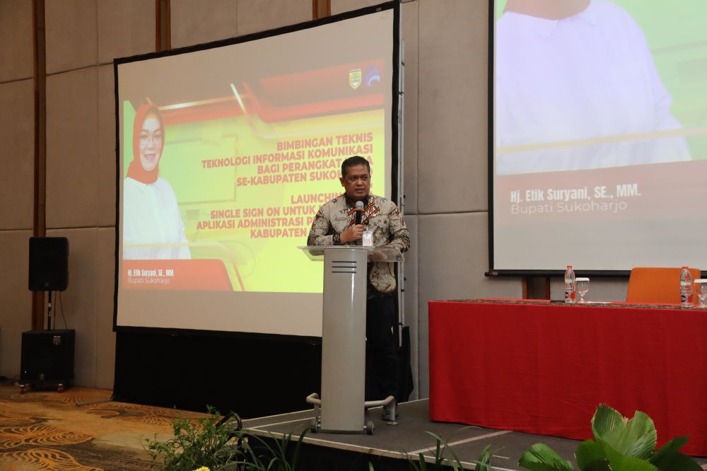 Peluncuran SSO untuk Efisiensi Layanan Administrasi Sukoharjo