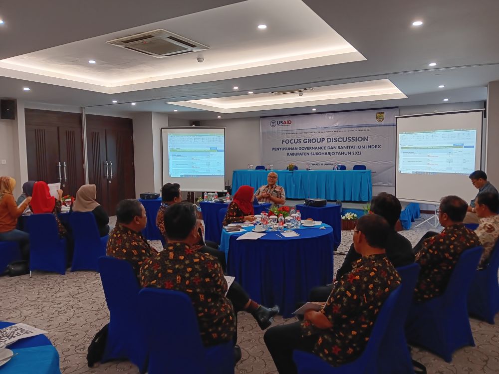 FGD Governance dan Sanitation Index Kabupaten Sukoharjo, Pemerintah dan Masyarakat Bersinergi Tingkatkan Kualitas Hidup