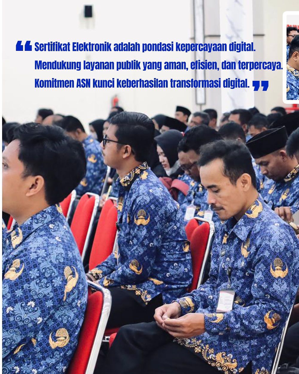 Rakor Pemanfaatan TTE Kabupaten Sukoharjo Oktober 2025