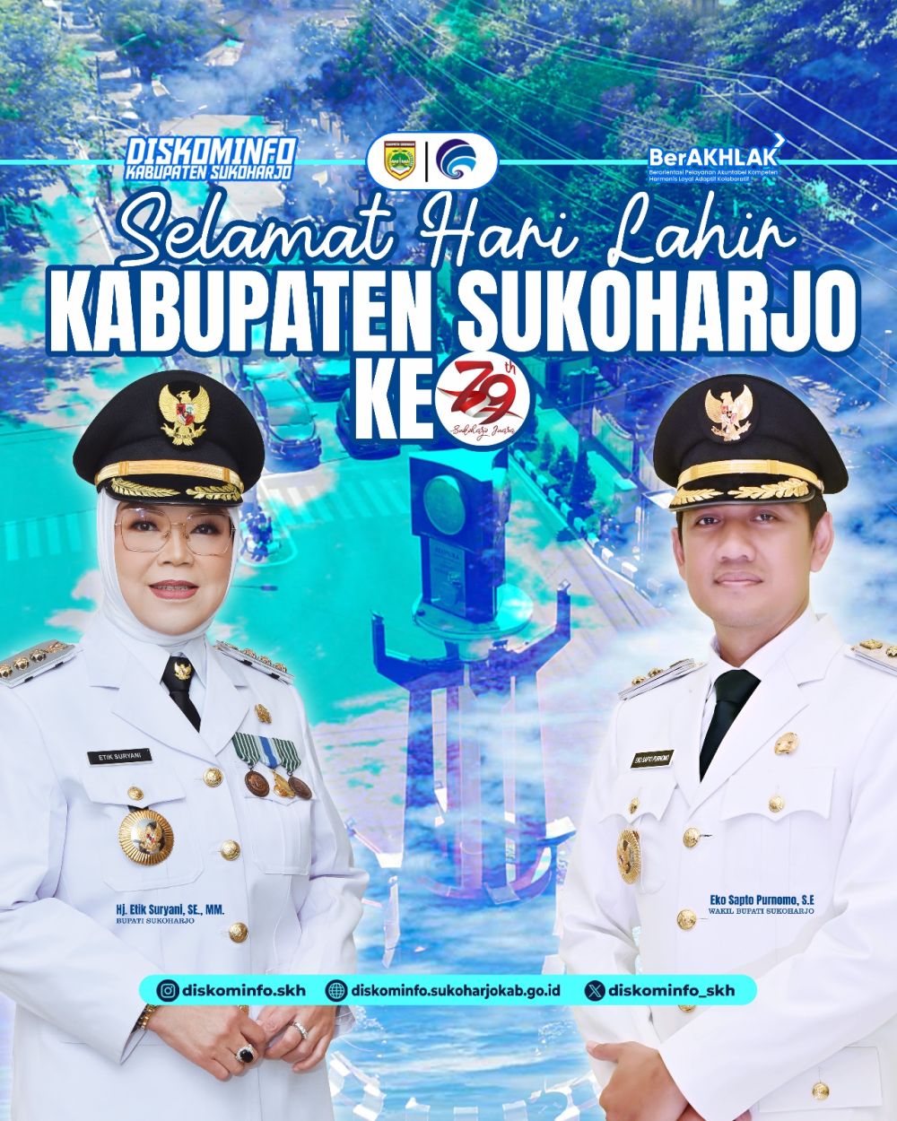 Selamat Hari Lahir Kabupaten Sukoharjo ke 79