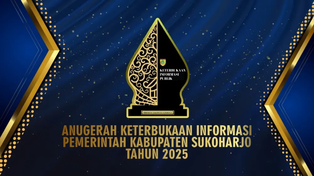 Daftar Penerima Anugerah Keterbukaan Informasi Kabupaten Sukoharjo Tahun 2025