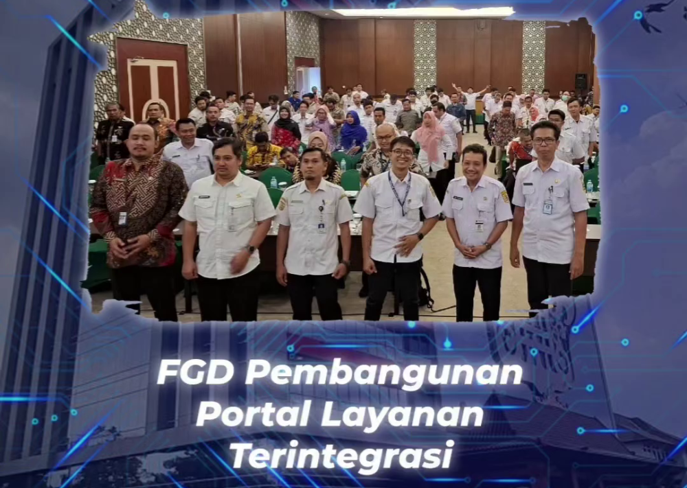 Dinas Kominfo Kabupaten Sukoharjo Hadiri FGD Pembangunan Portal Layanan Terintegrasi