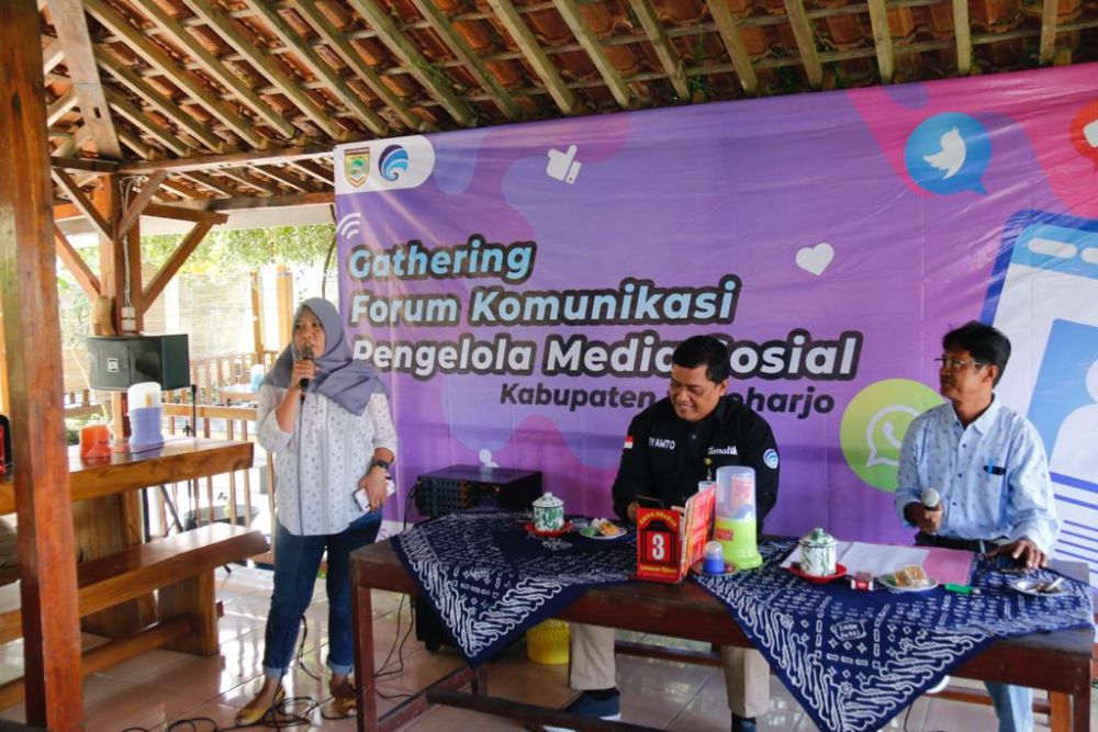 Tingkatkan Partisipasi Aktif Media, Diskominfo Sukoharjo Gelar Gathering Forum Pengelola Medsos