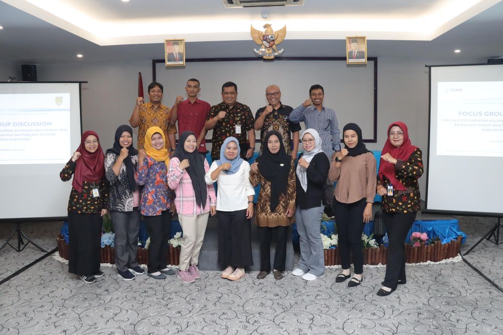 FGD Evaluasi KIM Bidang Air Minum dan Sanitasi Kabupaten Sukoharjo