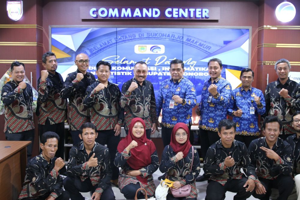 Dinas Kominfo Sukoharjo Sambut Kunjungan Studi Referensi SPBE dari Ponorogo